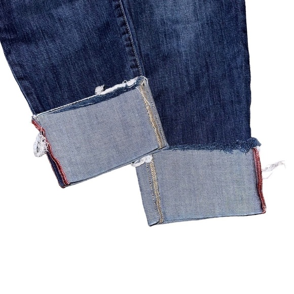 SAM EDELMAN The Mary Jane High Rise Straight Crop Stretch Jeans Size 30 - Picture 5 of 12